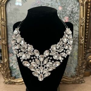 Singh Amrita Singh Silver Statement Necklace